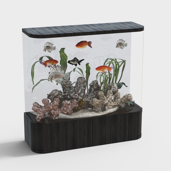 Decorative props of aquarium