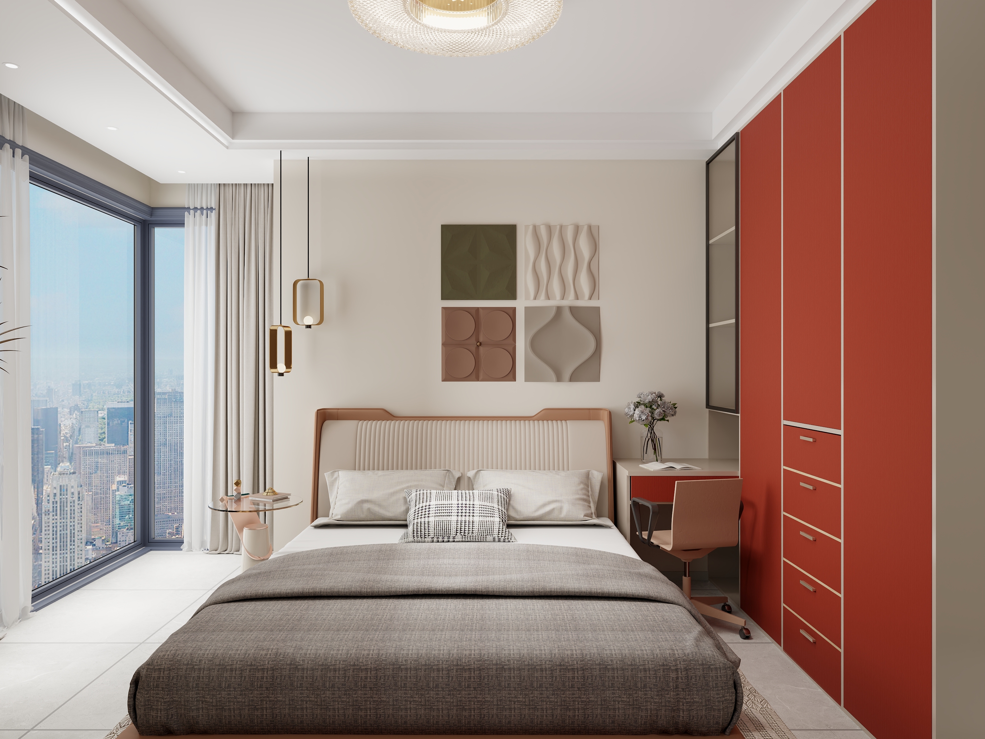 张路晴-96㎡2室-装修设计方案