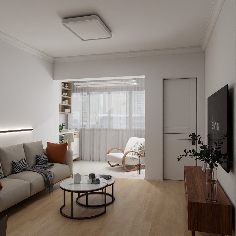 小孙同学s-城市名园-装修设计方案