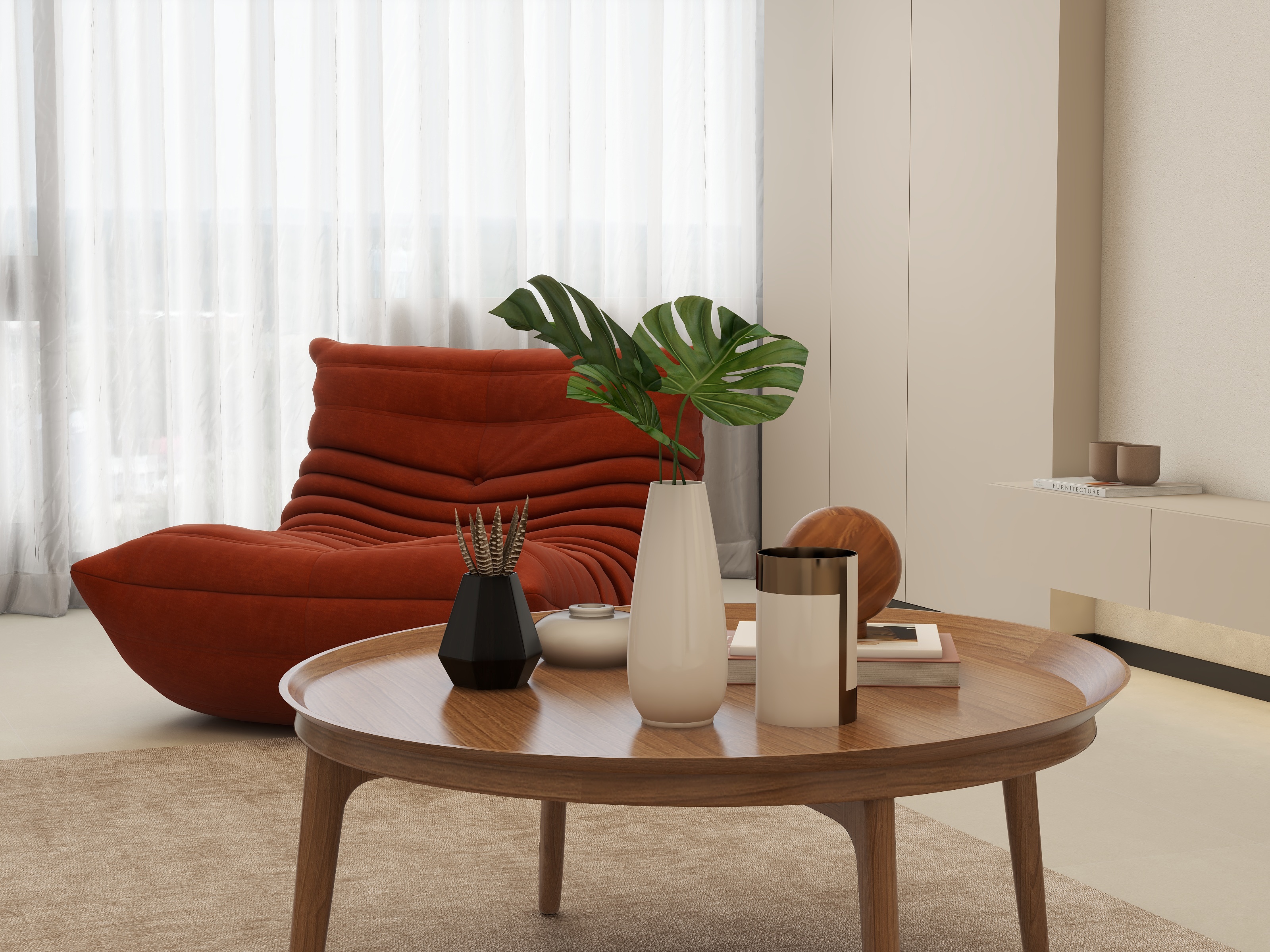 眼似星辰啊- 奶油 105㎡3室-装修设计方案