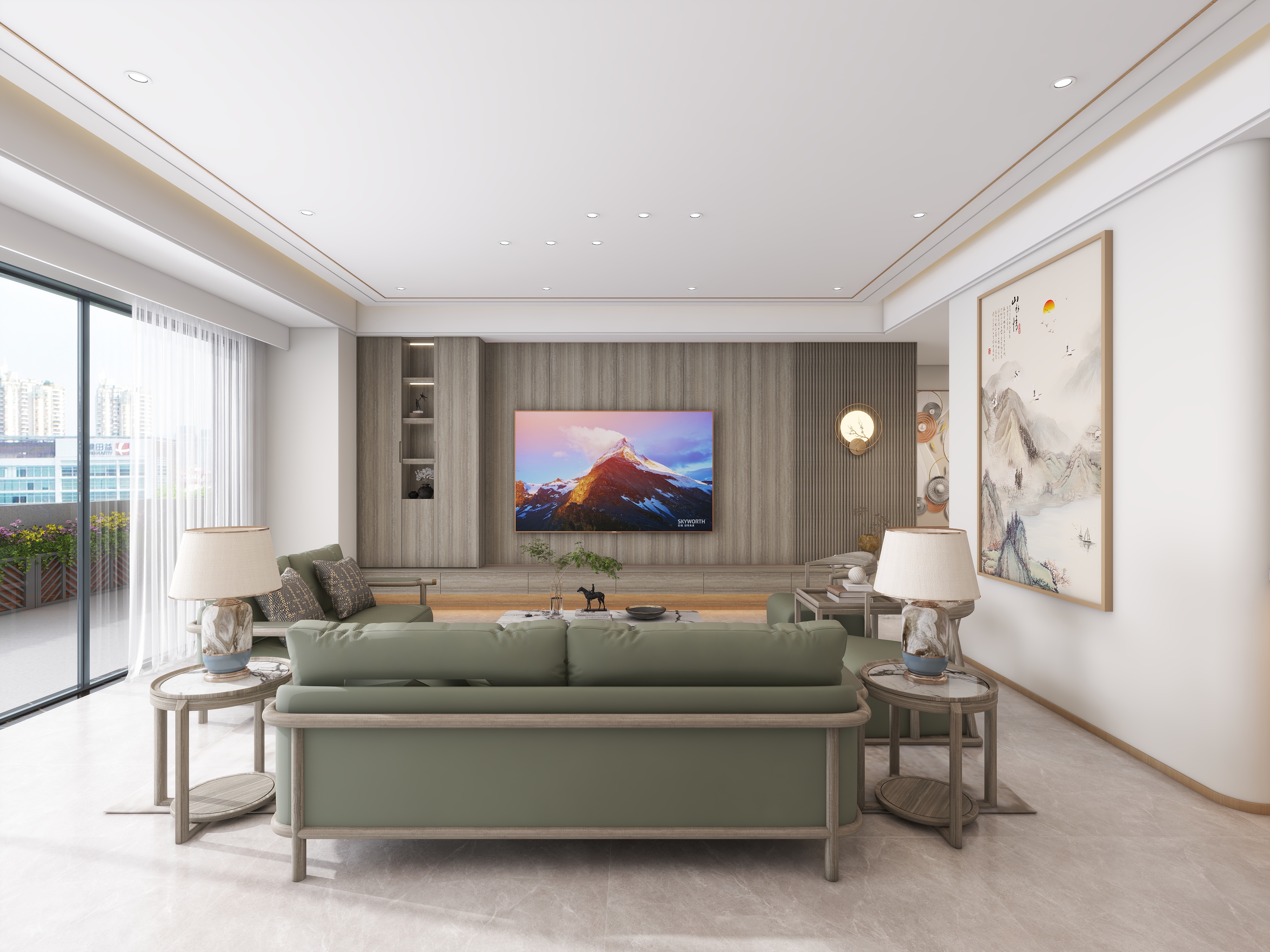 szddddddd-贵阳凤凰湾194㎡舒总雅居-镜像东方系列-装修设计方案