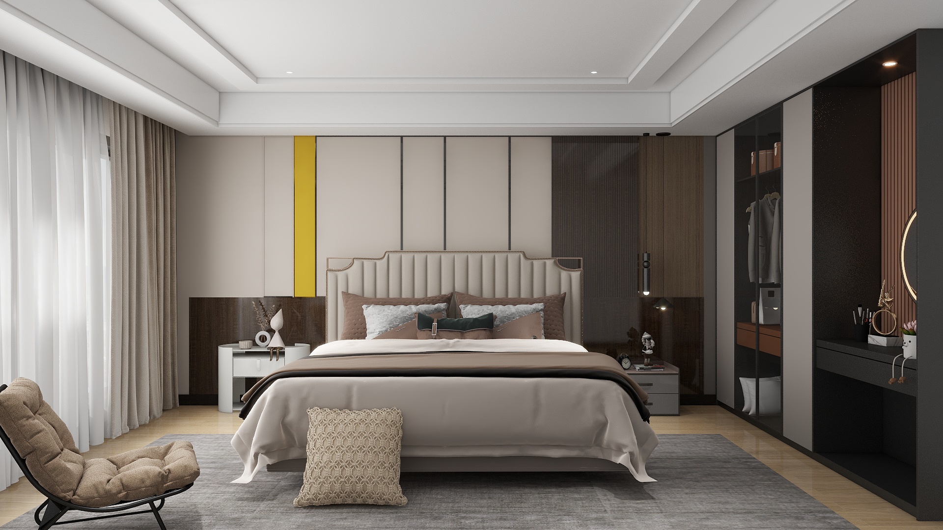 墨香九歌WAQT-30㎡1室-装修设计方案