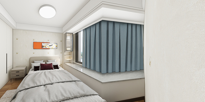 杭州匠星ZUEd-月咏新辰轩105户型-装修设计方案