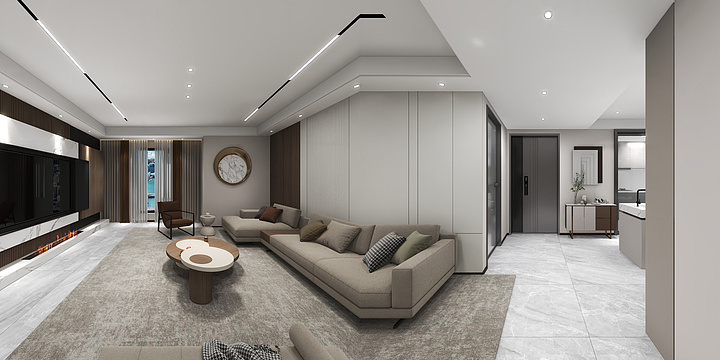 FWDesigner-白桦林间效果高先生雅居-装修设计方案