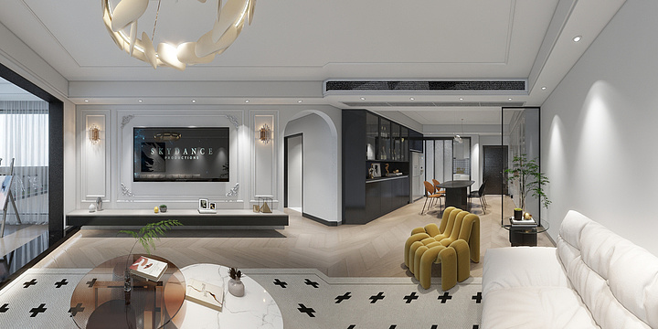 林梓设计李林-梵悦里谢先生-装修设计方案