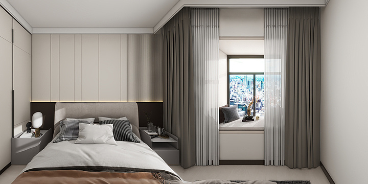 焱垚设计-鼎和新城丽景-现代简约-装修设计方案