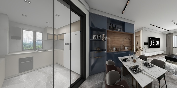 小概率设计-凯盈广场  无主灯 - 翟女士-装修设计方案