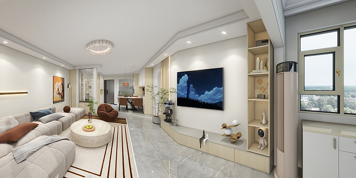 艾尼外尔-正合嘉园 杨旭东姐姐的家-装修设计方案