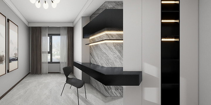 盛庭装饰Devise-翰林名邸新中-装修设计方案