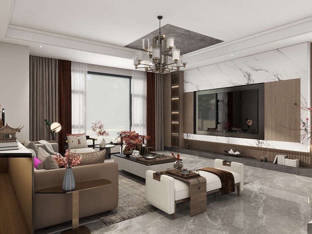 迁默装饰设计工作室-旧县别墅-3-装修设计方案