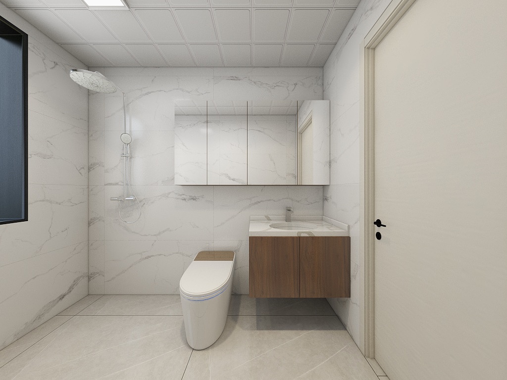 吴家庆-原木风方案效果图-装修设计方案