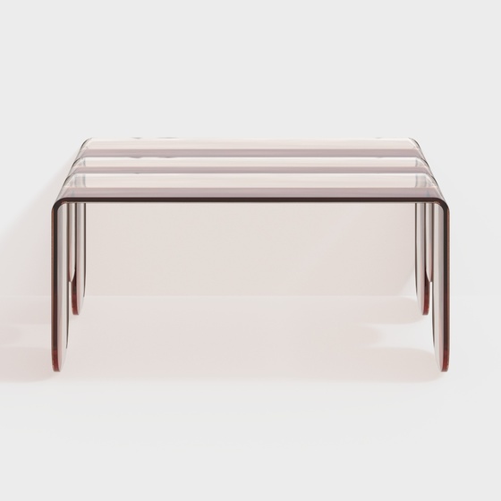 Modern acrylic coffee table/side table