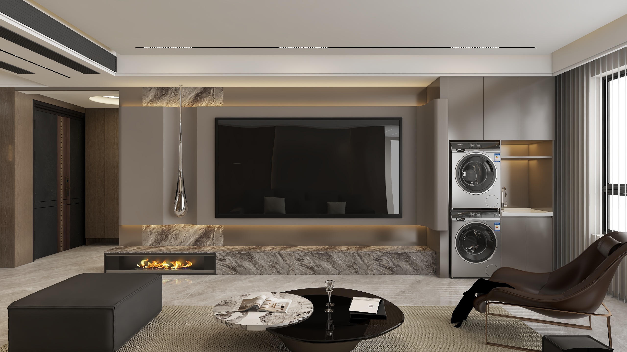 胡向前-中国府 意式极简-装修设计方案