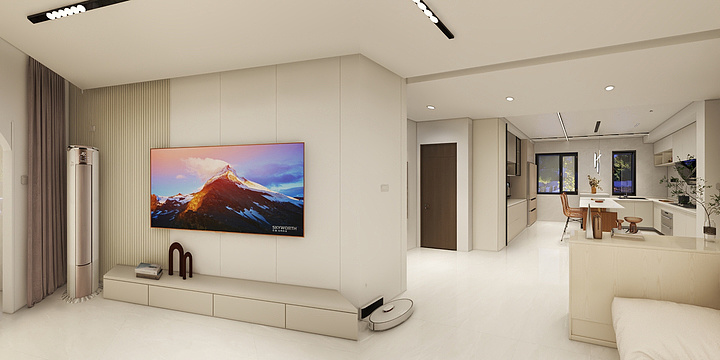 designer王cy-星河传奇130平米户型-装修设计方案