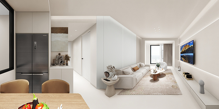 长辰室内设计-中骏37#1003-装修设计方案