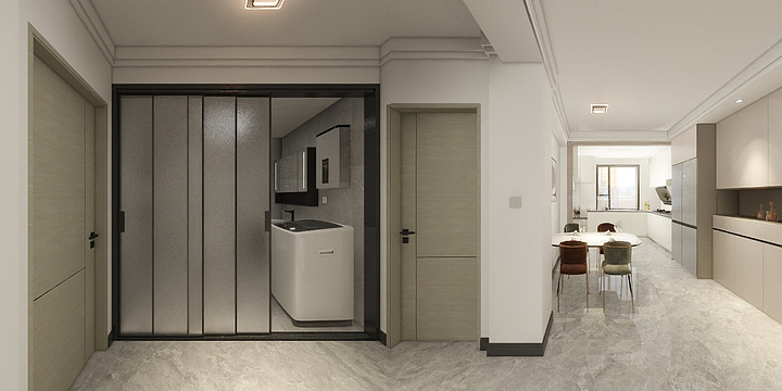 饰妍家空间设计-锦绣家园104-装修设计方案