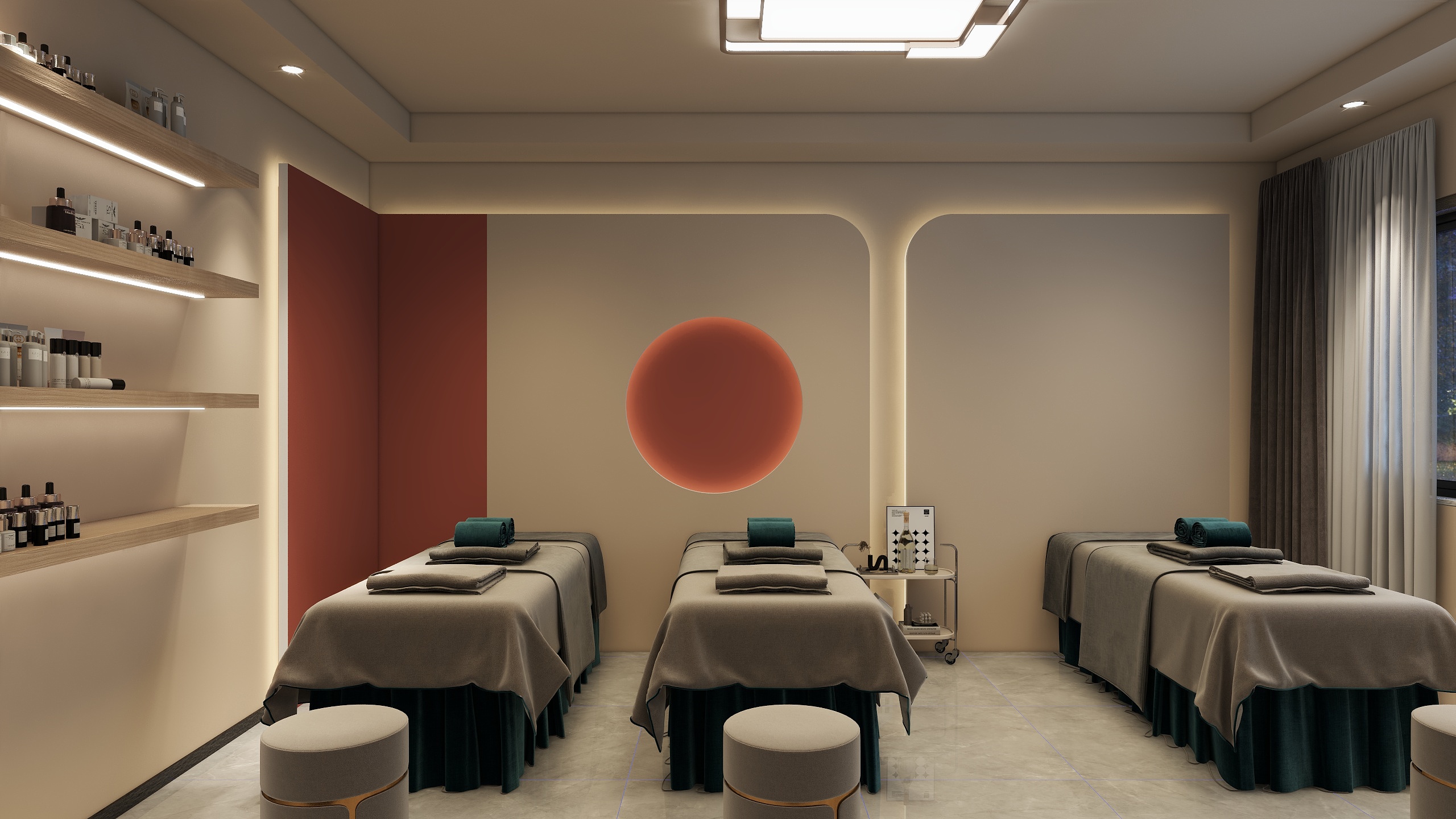 亨聿空间设计-美容院-装修设计方案