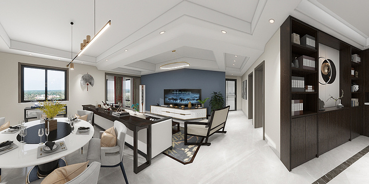 A0高端设计-博雅华庭-装修设计方案