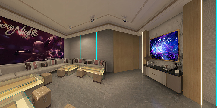 山青氵秀-象山KTV-装修设计方案