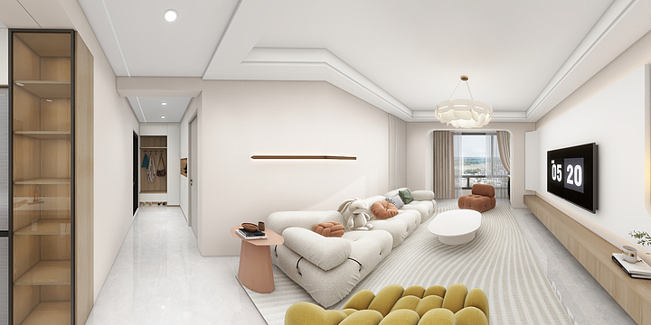 阿茶bohe-Drawing1-装修设计方案