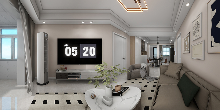 江都玖艺设计-华南宿舍-装修设计方案