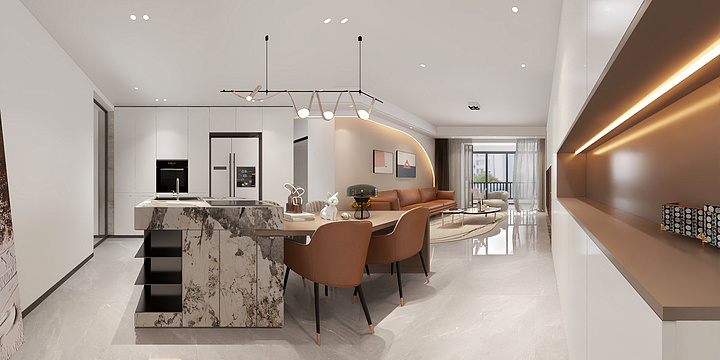 岑忠荣-百花名轩402-装修设计方案