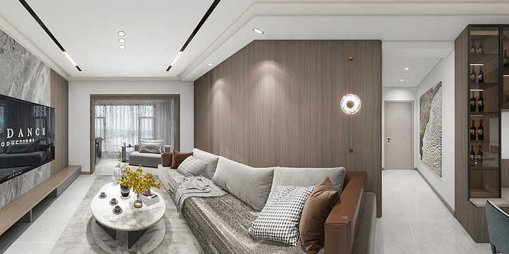 李易珉-荣盛秀荣府 122㎡-装修设计方案