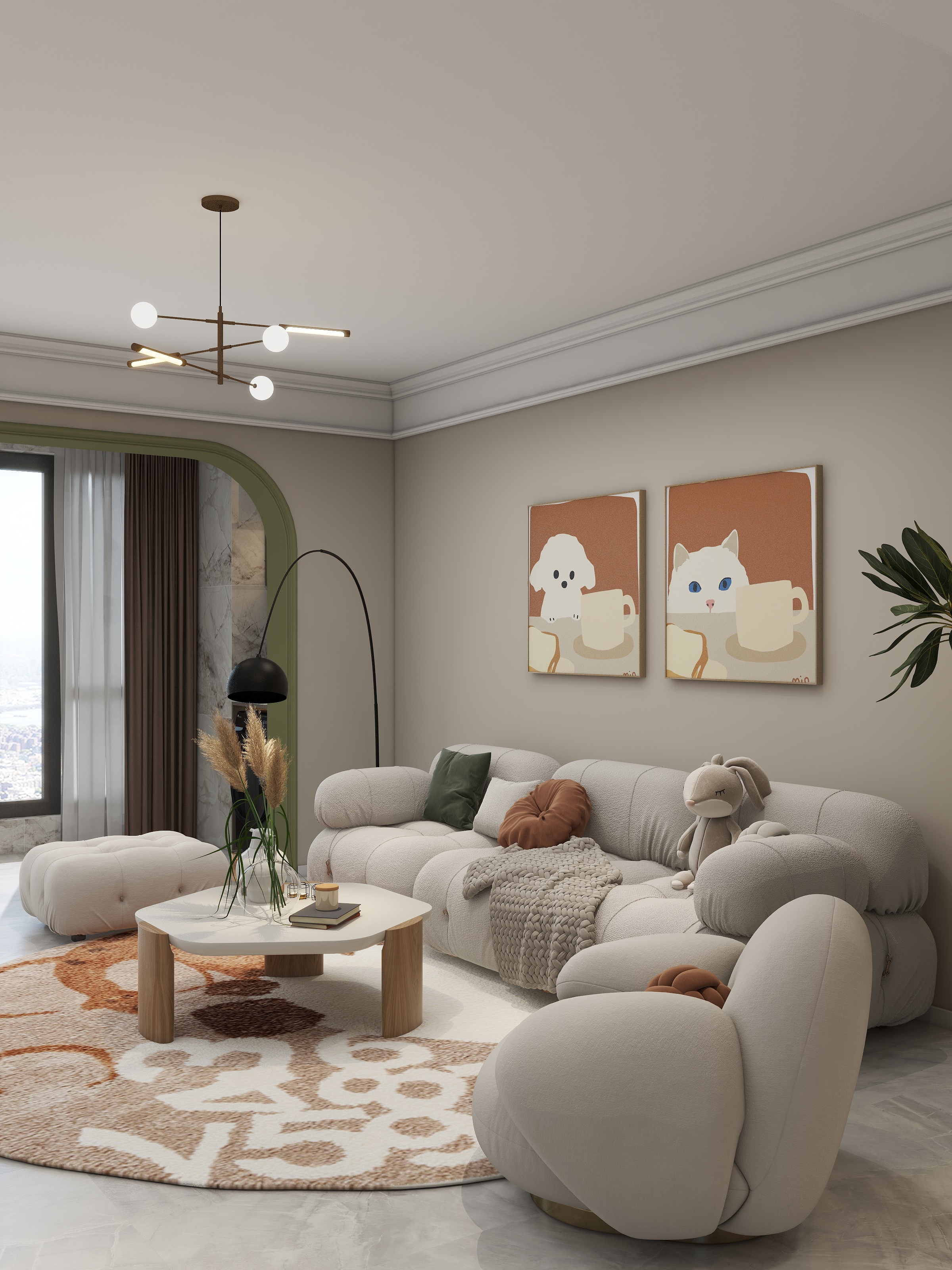 夏老师888-“海德公园北欧风格规划设计-装修设计方案