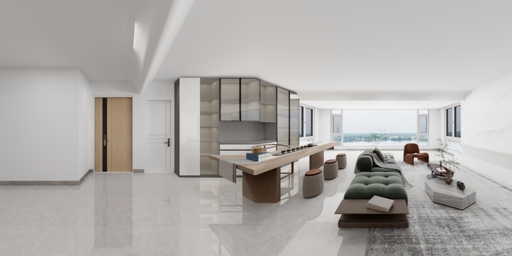 家装设计师小朱-木府书院176户型-装修设计方案