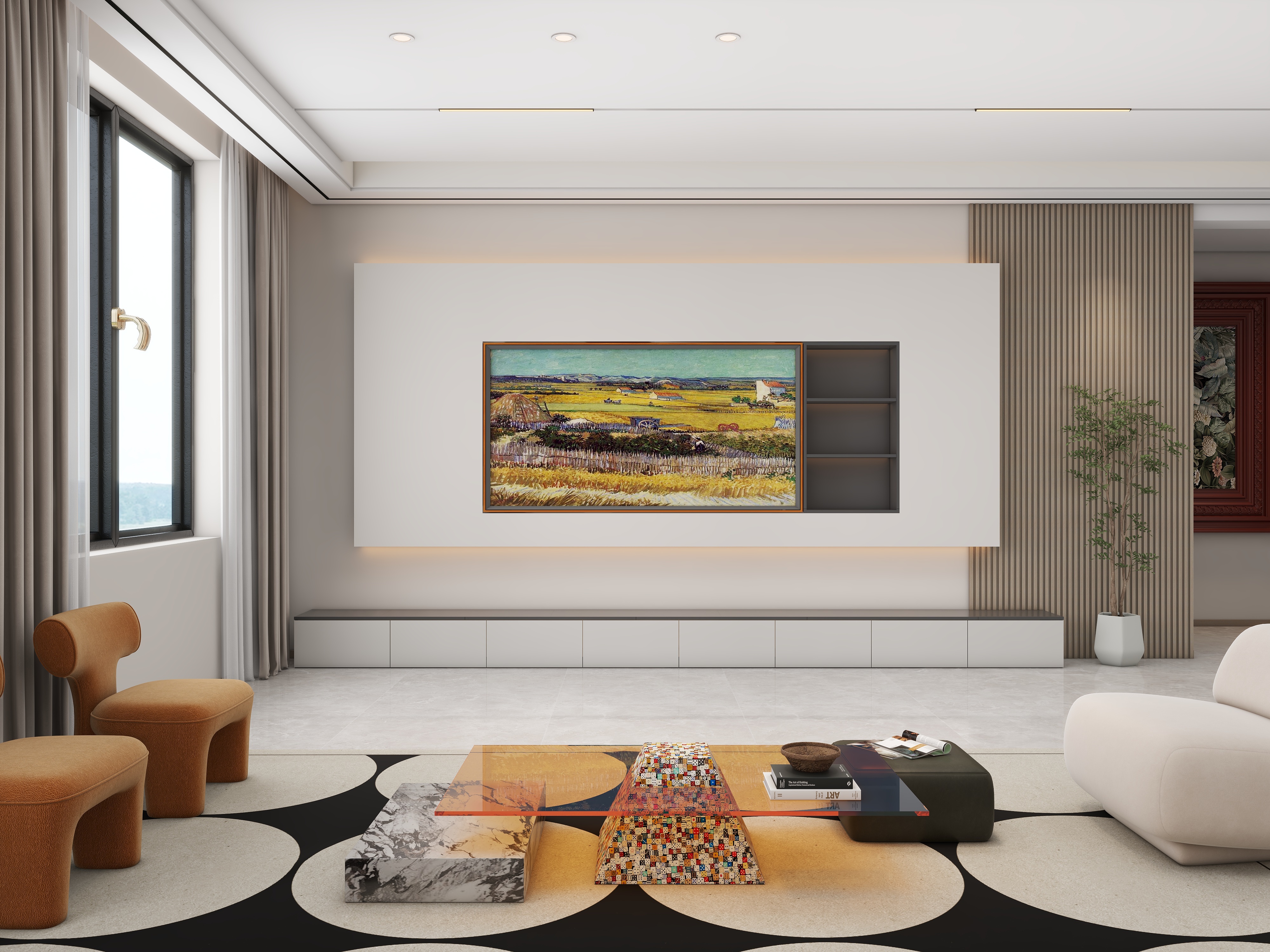 叁柒贰拾柒-208㎡3室-装修设计方案