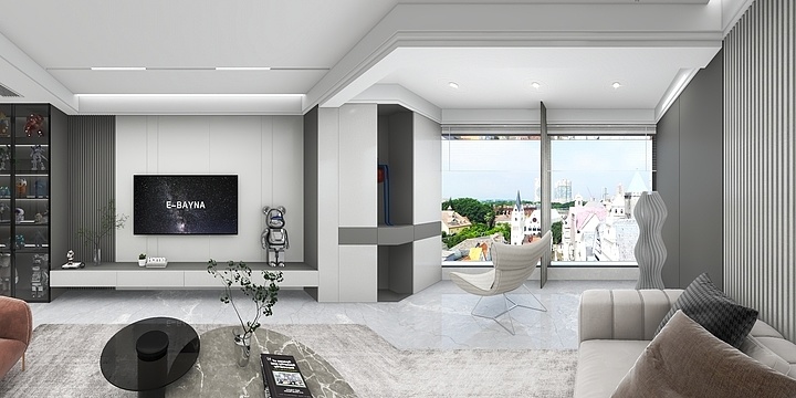 臻品美舍装饰设计-宏城御府-装修设计方案