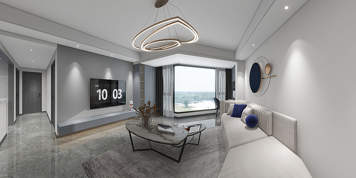 峨眉乐巢装饰-景秀峨眉106户型-装修设计方案