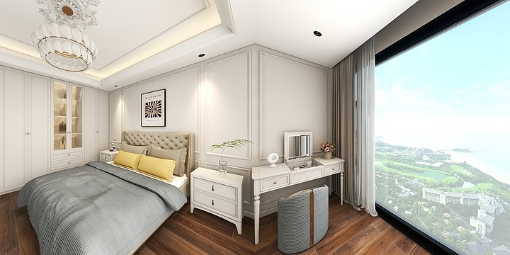 LS设计-刘闪-邬嘉其 金昌白鹭美式客餐厅 9.10-装修设计方案