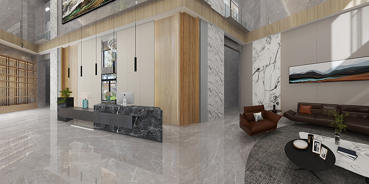 逸阳装饰设计-唐盛高纤-装修设计方案