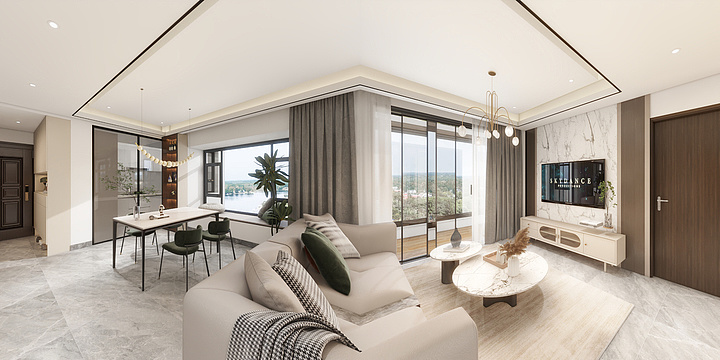 易晚棠圆-山海四季城-装修设计方案