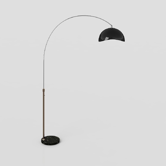 Modern minimalist living room floor lamp