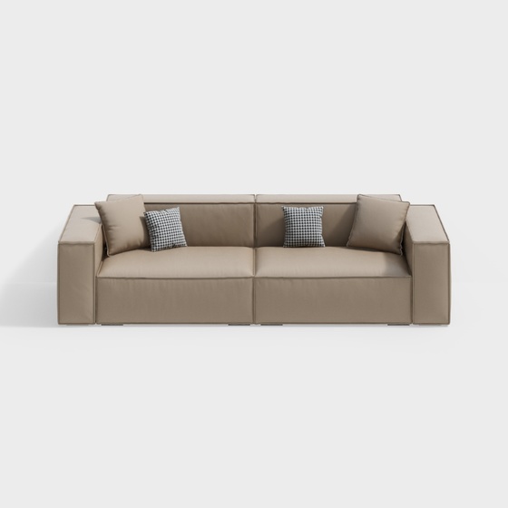 Modern minimalist living room sofa