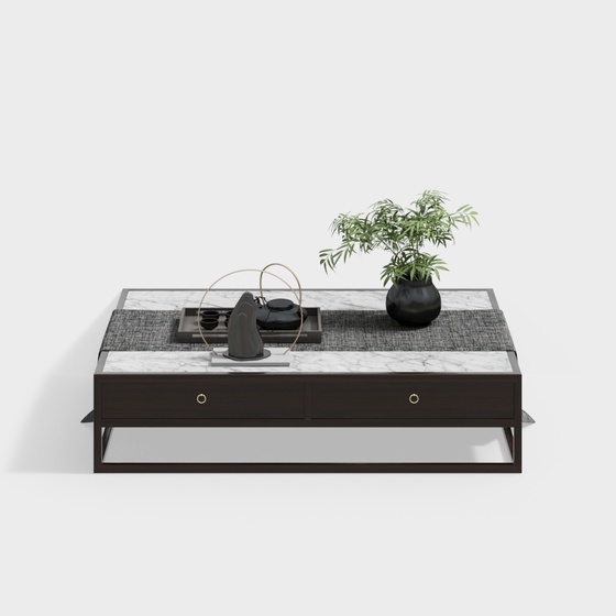 New Chinese Style Living Room Coffee Table