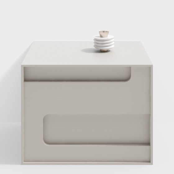 modern style bedside table