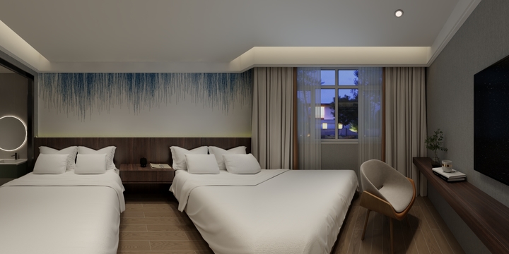 太一空间设计陈乐兮-月半湾酒店-装修设计方案