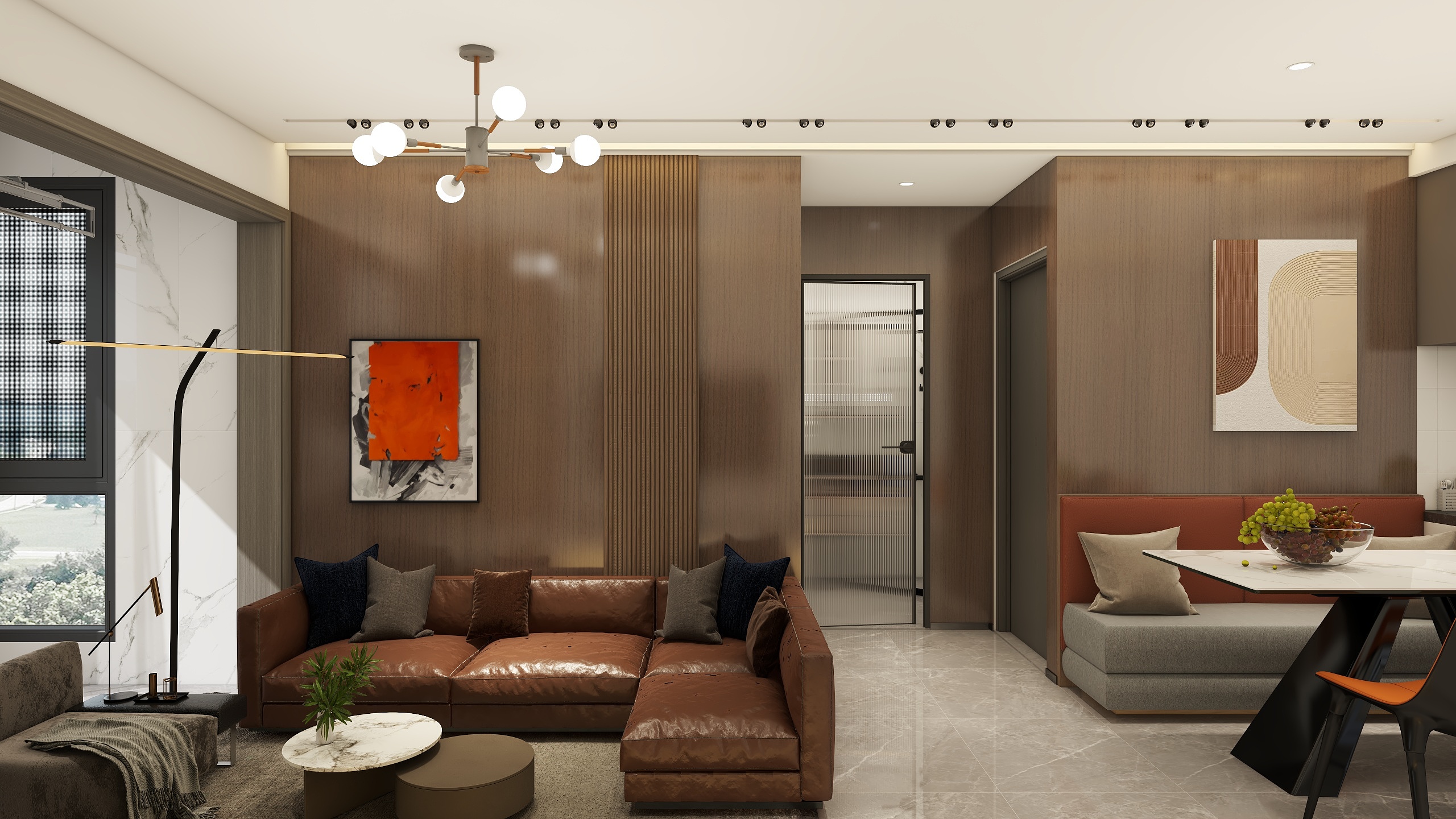 YdestinyCH-富贵锦里样板房现代风-装修设计方案