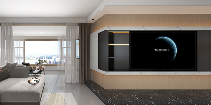 设计designerLI-152平米简约风格-装修设计方案