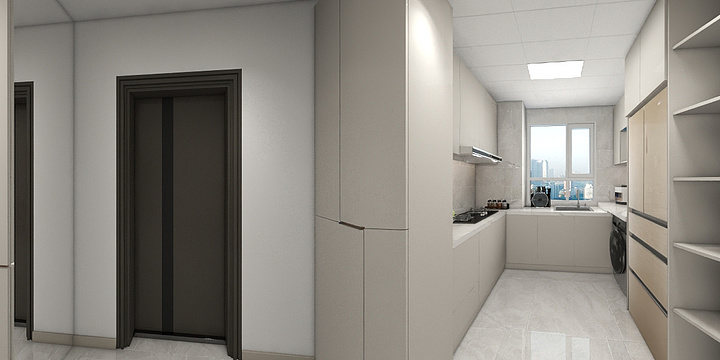 陈V.ALC677-力旺山语湖-奶油风-方案一-装修设计方案