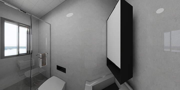 玖龄-海德公园81㎡3室-装修设计方案