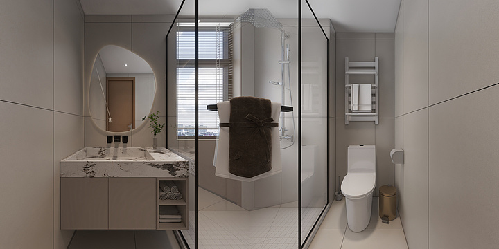 邓江平-嵊星湾 现代奶油风-副本-装修设计方案