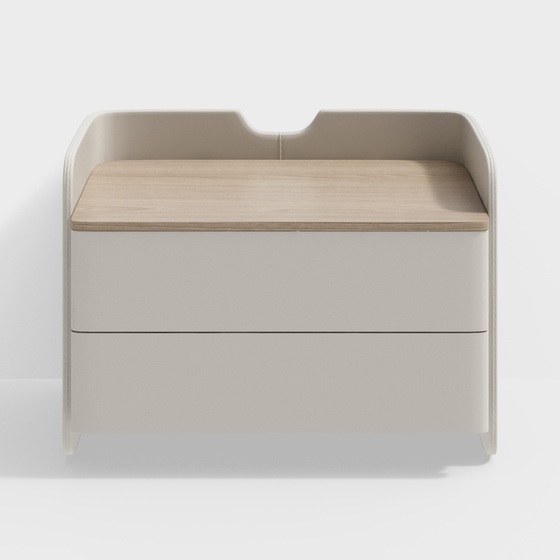 Modern minimalist bedside table