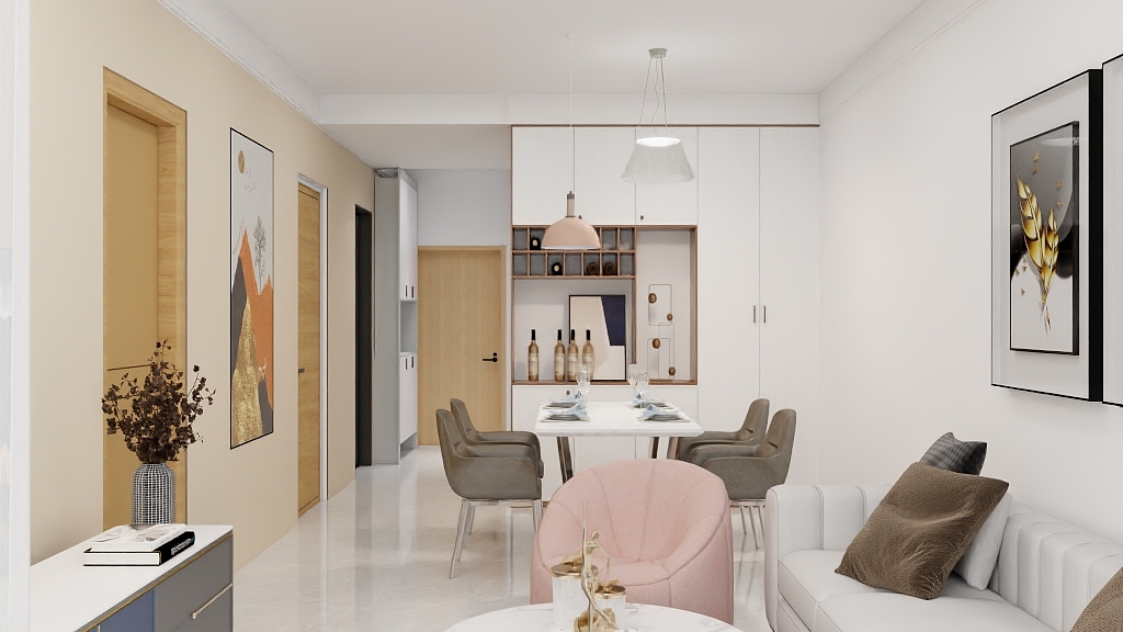 神秘代码-润城公园印象-装修设计方案