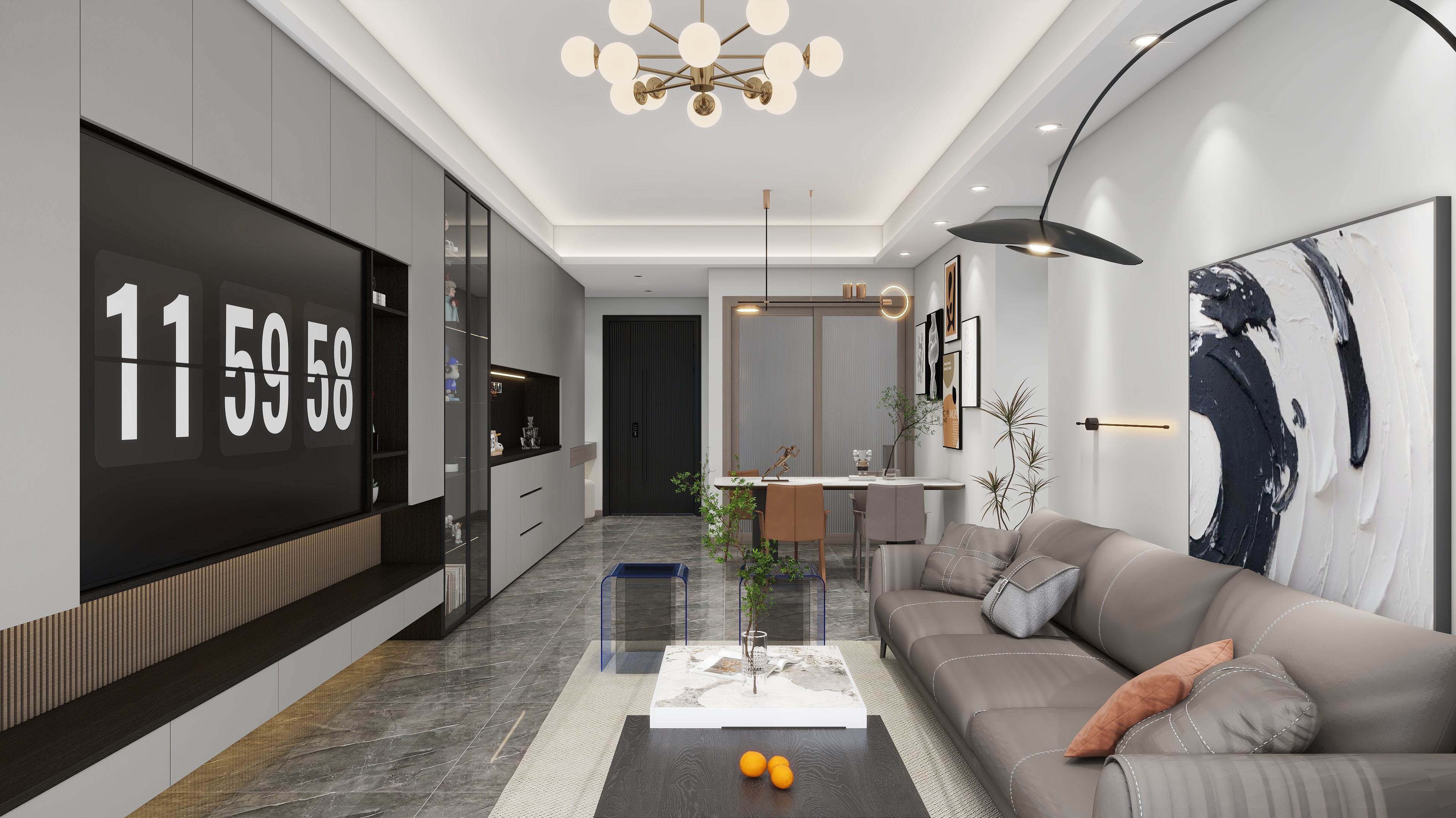 华尚美居装饰-【保利·阳光城】--精装房软装设计-装修设计方案