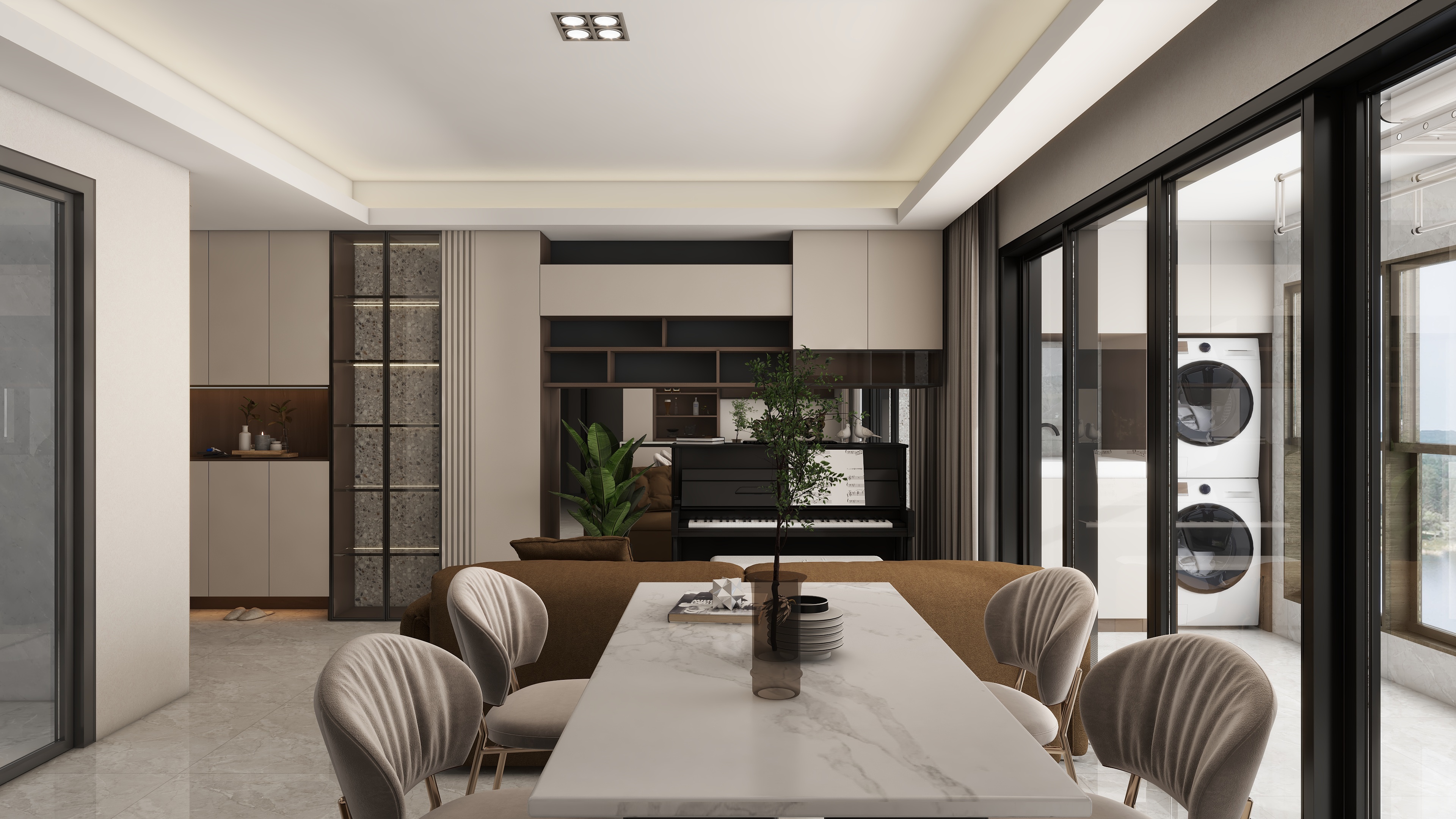 HL航隆qlWQ-紫京四季2-203-装修设计方案