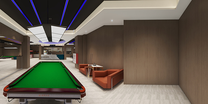 147****2348-台球馆(2)-装修设计方案